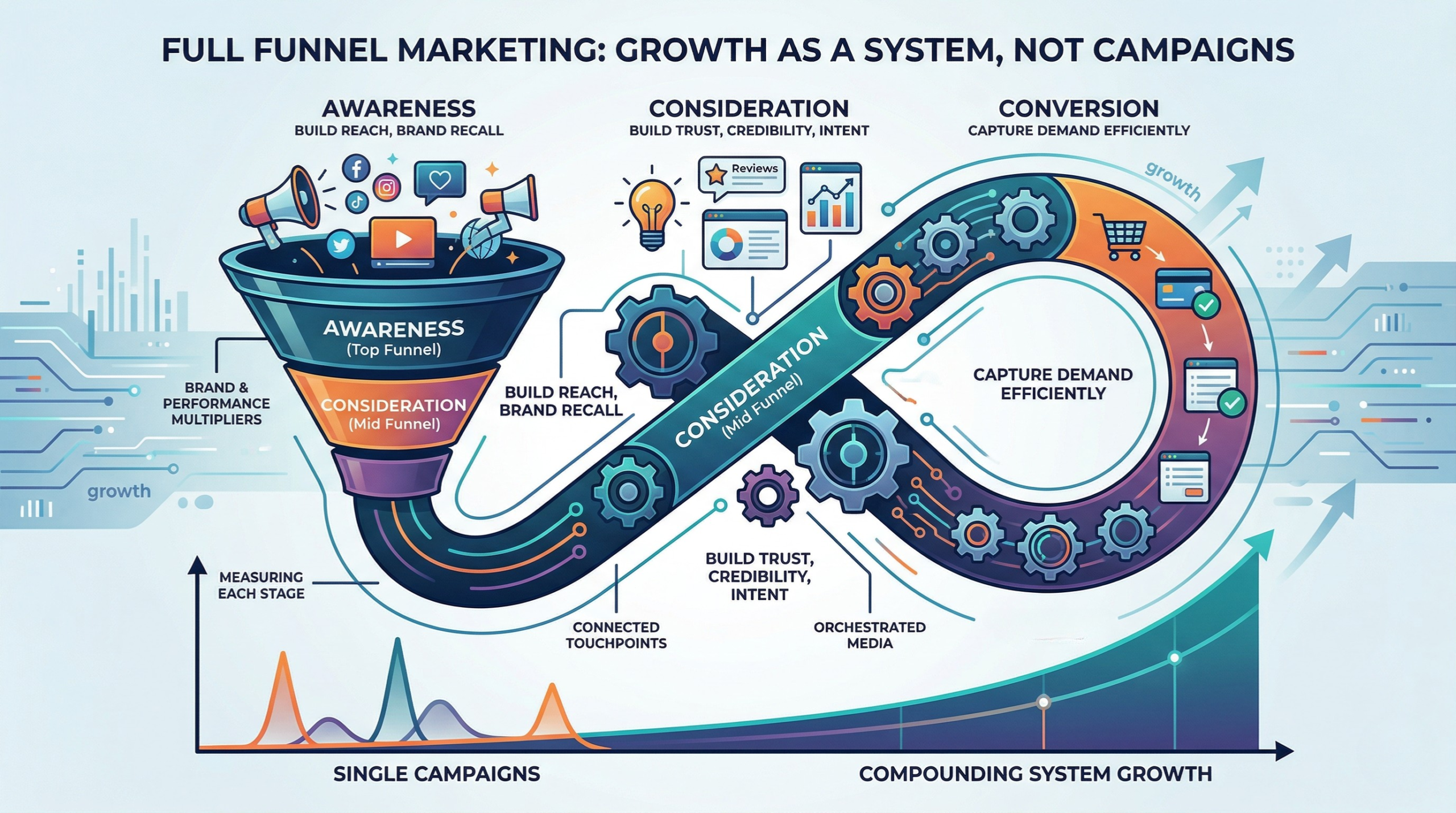 Full Funnel Marketing: Why Growth Comes From Systems, Not Campaigns